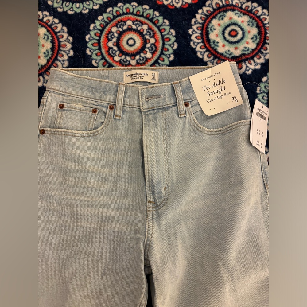 Abercrombie Jeans New with Tag ankle straight jean